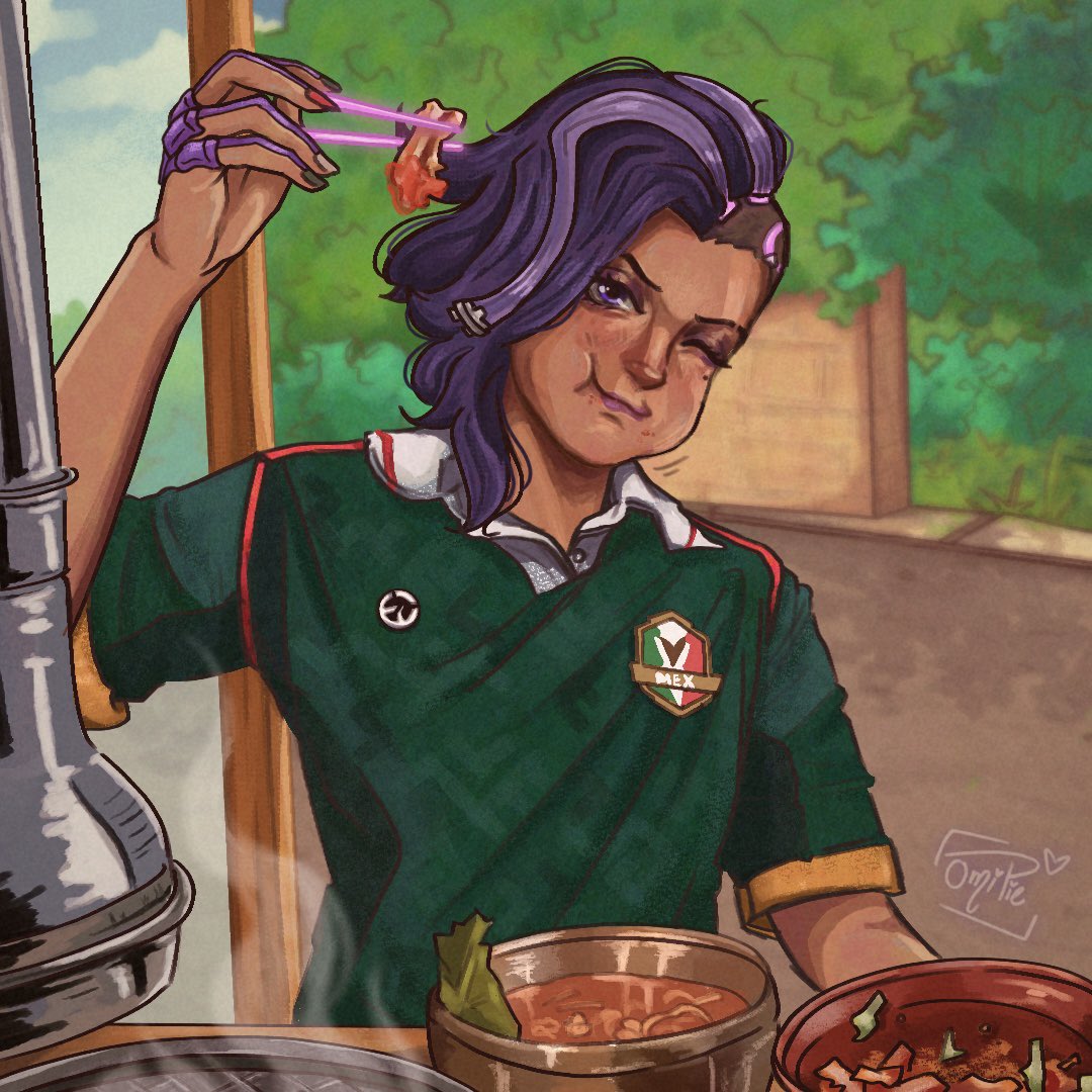 naomiipie's tweet photo. Gracias Overwatch por esta increíble experiencia que fue ir a Busan como Social Lead del equipo 🇲🇽
Siento que hacerle un fanart es justo y necesario ✨aprovechando que Sombra hoy se vuelve support 

#OWfanart | #Overwatch | #OWWC2026 | #Sombra https://t.co/bRtudIk1Yk