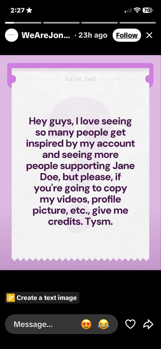 suckmytitty101's tweet photo. Are we actually spreading awareness or just here for the followers https://t.co/D7ZFND4YgP