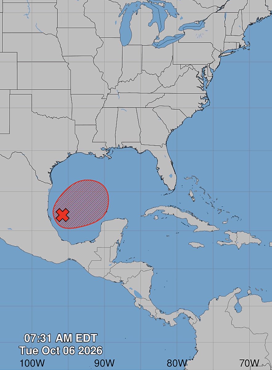 nuriagv's tweet photo. Dos ciclones se acercan a México 🌧️🌀 

2 zonas de baja presión con 90% de probabilidad de desarrollo, podrían convertirse en tormentas tropicales en las próximas 24 o 48 hrs, en el Golfo de México (Isaías) y en el Pacífico (Simon). Lluvias Torrenciales para #Veracruz #tabasco https://t.co/Ksrapa17PK