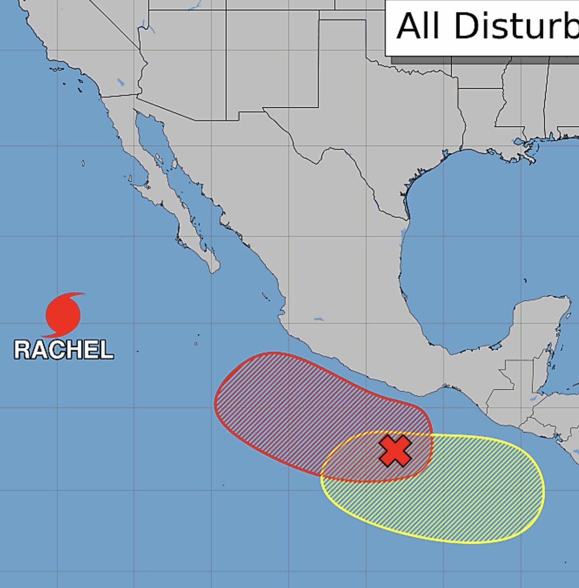 nuriagv's tweet photo. Dos ciclones se acercan a México 🌧️🌀 

2 zonas de baja presión con 90% de probabilidad de desarrollo, podrían convertirse en tormentas tropicales en las próximas 24 o 48 hrs, en el Golfo de México (Isaías) y en el Pacífico (Simon). Lluvias Torrenciales para #Veracruz #tabasco https://t.co/Ksrapa17PK