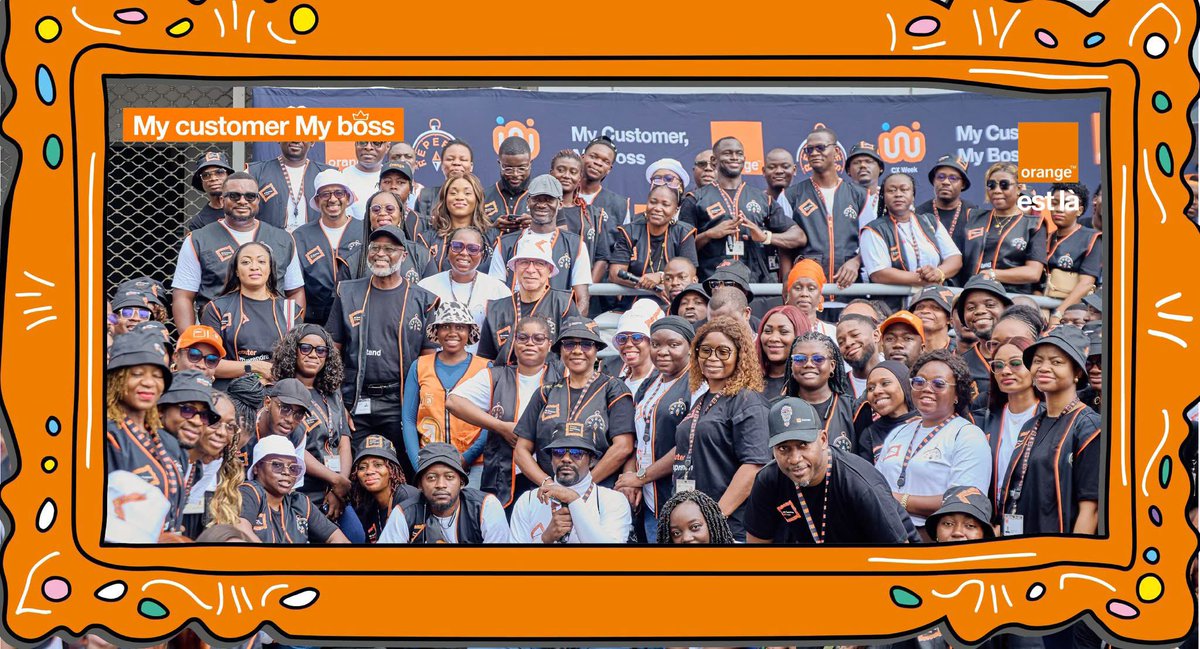 Orange_Cameroun's tweet photo. Sur le terrain, avec vous et pour vous. 🤝🧡 Célébrer la #CXWeek2026, c'est réaffirmer notre engagement envers ceux qui font vivre nos services. 

Dans le cadre de #MyCustomerMyBoss, nos équipes dirigeantes sont allées à votre rencontre ! 
👇🧵

 #OrangeEstLà https://t.co/VJwHS17p9M