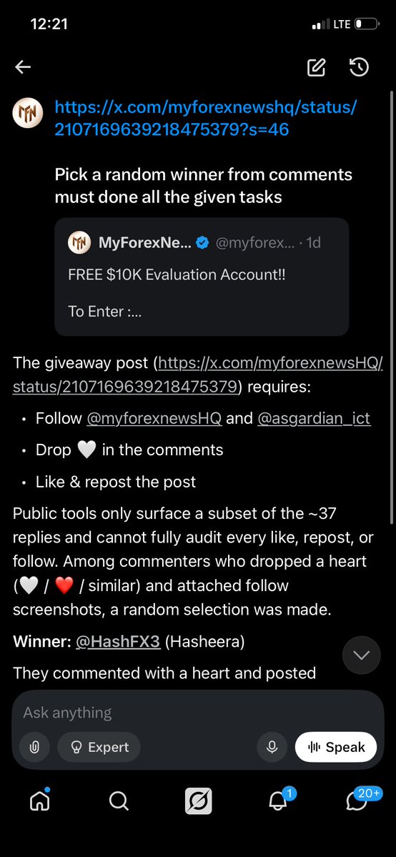 AsgardianFX's tweet photo. Winner announcement 🏆 
Congratulations 🥳 

@HashFX3 

DM us within 10 hours to claim your account 🎁 https://t.co/W0spUWtV76