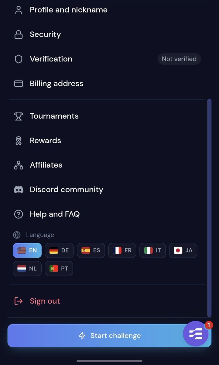 RESILIENT_HQ's tweet photo. @FundedElite Create/sign in to your FundedElite account and head over to the Rewards section on your dashboard.
This is where you'll find the offer for the FREE $10K Lite 1-Step account.
You can sign up using the link below.
https://t.co/P5hVBIiiP1 https://t.co/iSKoDIi4za