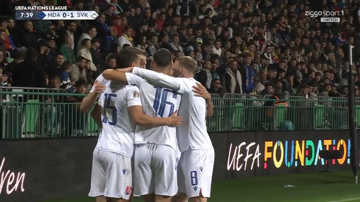 foet247europa's tweet photo. Moldova 0 Slovakia 1. Strelec #MDASVK https://t.co/4JHLp9TRUc