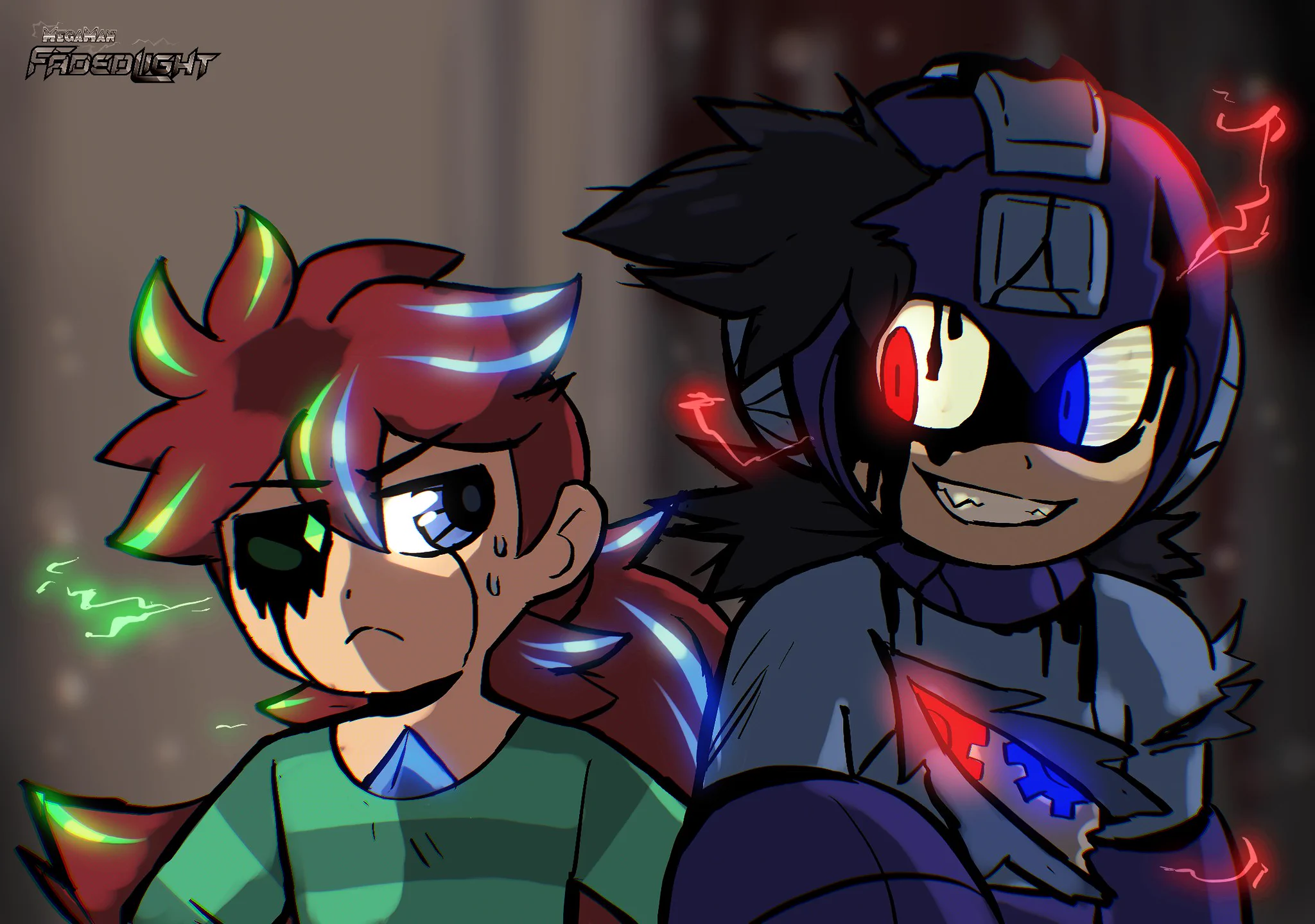 Mega Man: Faded Light on X: 