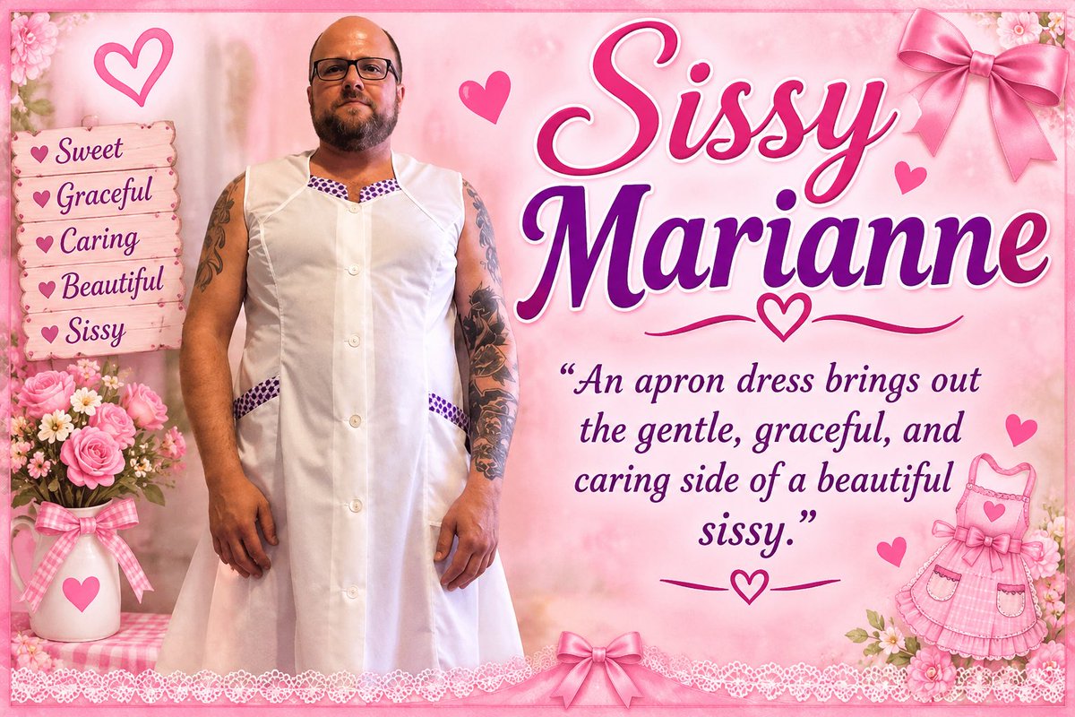 MistressSc3k's tweet photo. An apron dress brings out the gentle, graceful, and caring side of a beautiful sissy.” https://t.co/bDmfFCf9GJ
