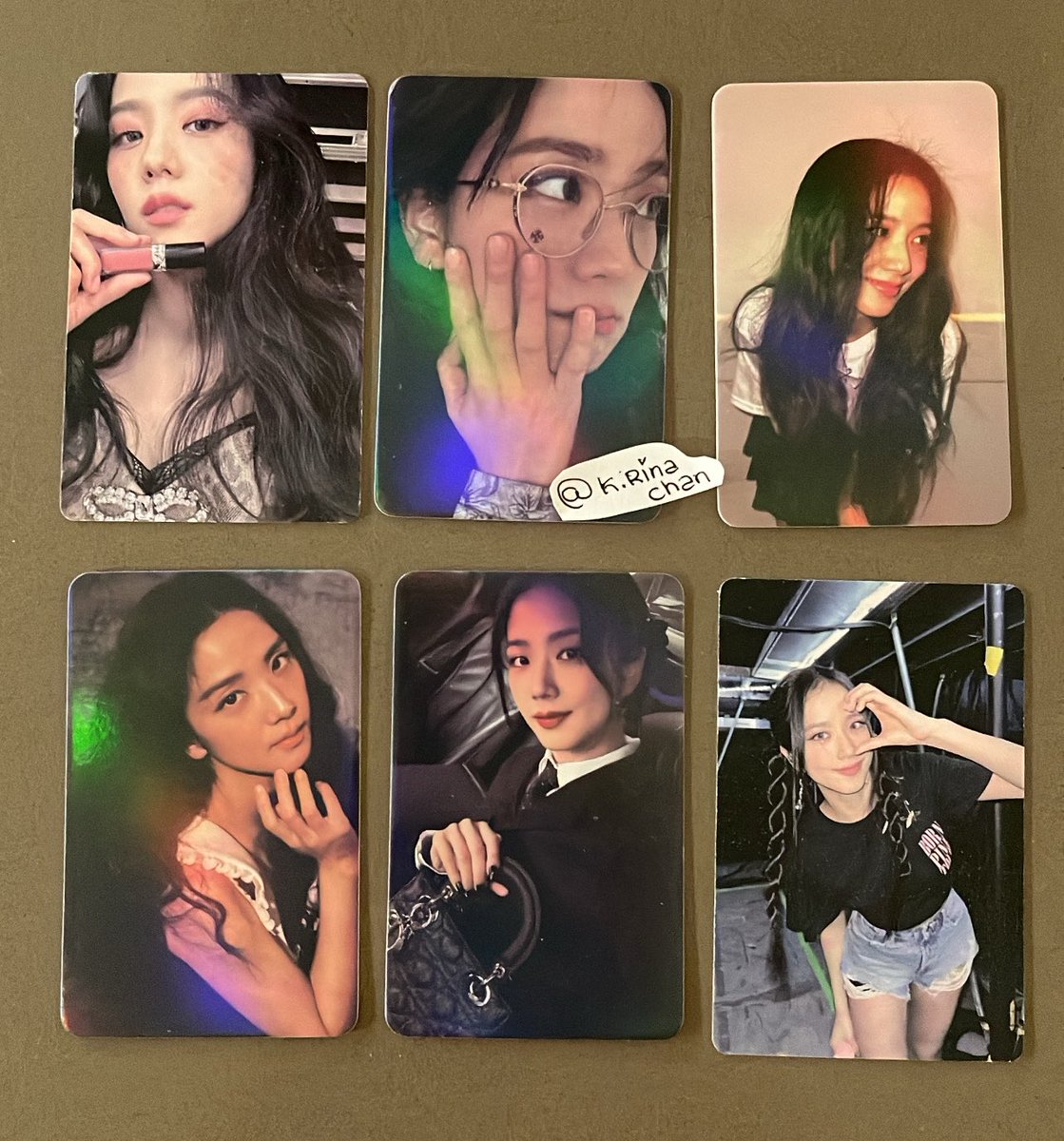 sweetnpretty_'s tweet photo. 🎀 WTT 🎀
i want to trade some of these fanmade holographic blackpink pcs !! 
i’m looking mostly for sunghoon pcs but u can offer whatever if u want >.<
eu only 🤍 my ig : k.rinachan
#wtt #photocardtrading #photocard #blackpink #photocardtrade https://t.co/incHc4zbm7