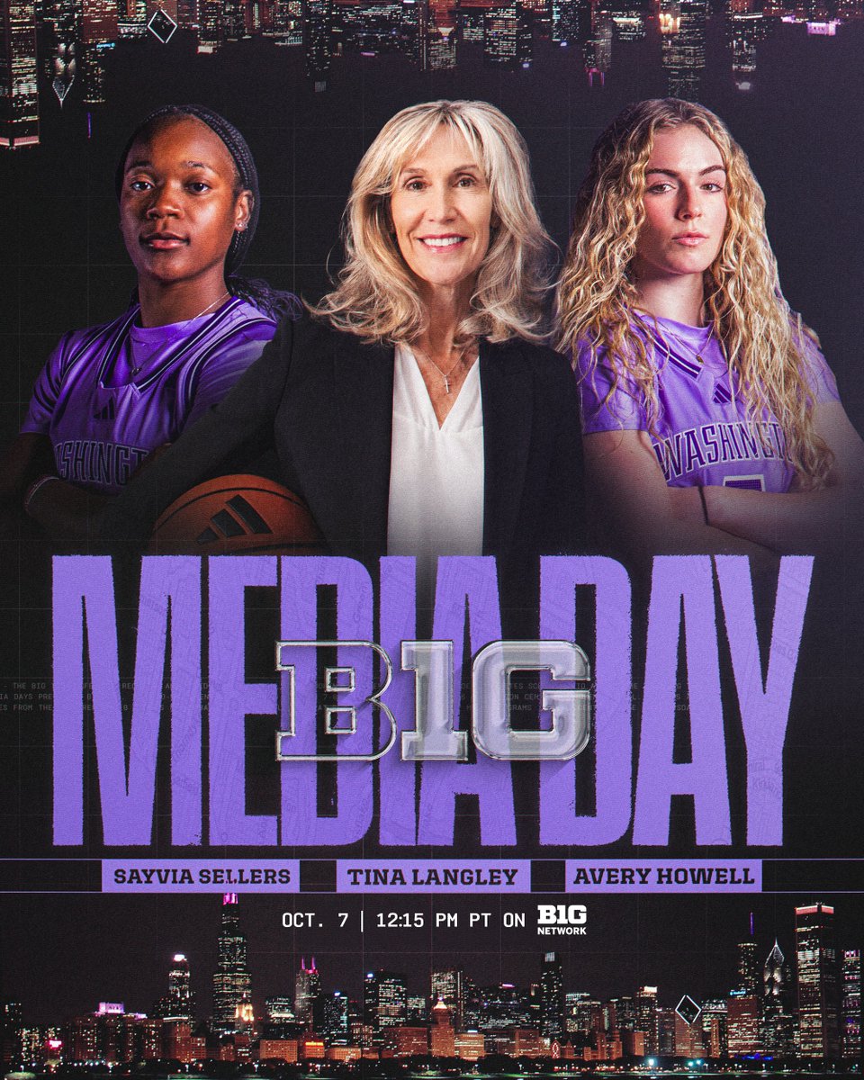 UW_WBB's tweet photo. The DAWGS are Chicago-bound‼️ TUNE-IN TOMORROW  on @BigTenNetwork 

🔗 » https://t.co/ohl21zHplq https://t.co/E0AfdUmdmP