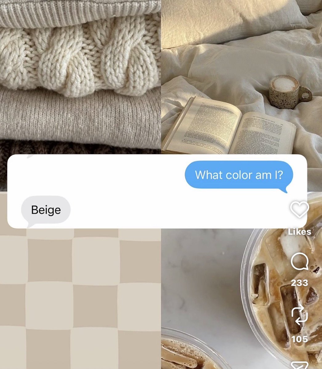 warmcanofbeans's tweet photo. I’m so sorry but if i asked my husband what color i reminded him of and he said BEIGE i would kill us both without hesitation https://t.co/OMcwcV53mJ