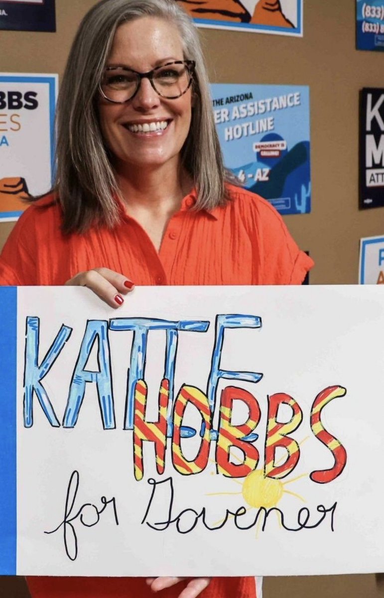tylerbowyer's tweet photo. Katie Hobbs Can't Spell Governor https://t.co/pD5ILcClao