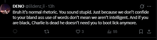 OsmansRevenge's tweet photo. *ran like a coward because his point was stupid* Man these people have 0 shame lmfao 

Whole thread just making claims with nothing to back them up and then he runs away. https://t.co/bkFhNOO1qq