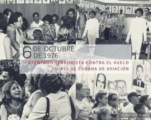 marian_rca's tweet photo. Hoy se cumplen 50 años del Crimen de Barbados, 73 personas inocentes fueron asesinadas por el terrorismo de Estado. La Justicia nunca llegó: los autores intelectuales murieron impunes en EE.UU. #NoAlTerrorismo #Cuba https://t.co/T6PL2EBRpP