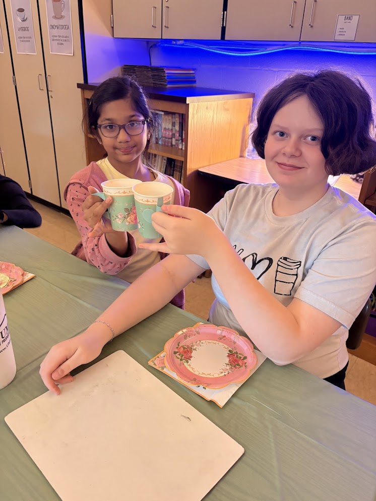 Seneca_Valley's tweet photo. Sixth grade students in Haine Middle School’s What I Need (WIN) enrichment classes recently brought their reading to life with a friendly tea party and Academic Bowl! Students read the novel “A View from Saturday,” in which characters build a friendship, regularly meeting for tea while preparing for the state Academic Bowl. Inspired by the story, students embraced themes of teamwork, inclusion and meaningful conversation throughout their own event.

#SVProud #SV2627