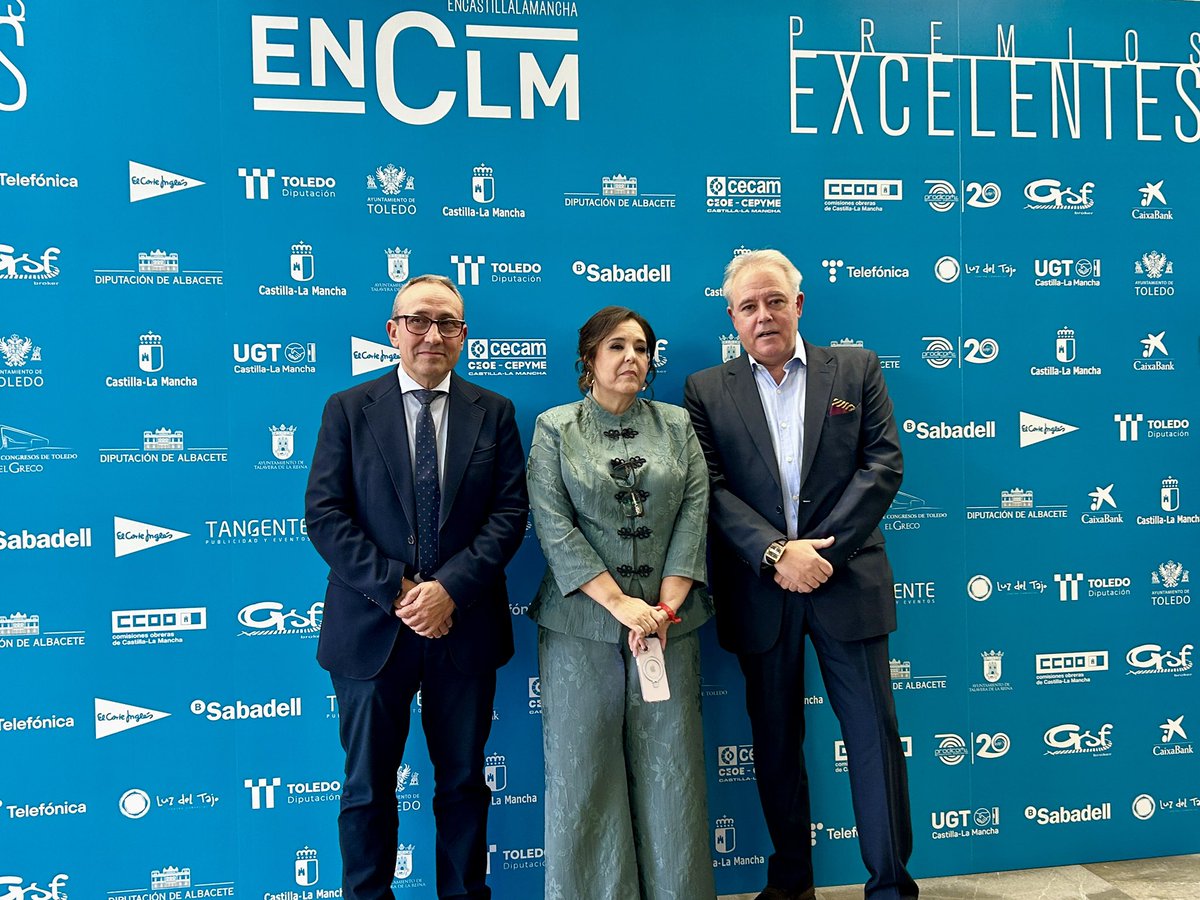 CoopAgroCLM's tweet photo. Enhorabuena a todo el equipo de @Enclmdiario y, especialmente, a Mar G. Illán, por una magnífica VIII edición de los #PremiosExcelentes

¡Enhorabuena a todos los reconocidos! https://t.co/XAgDCPowTX