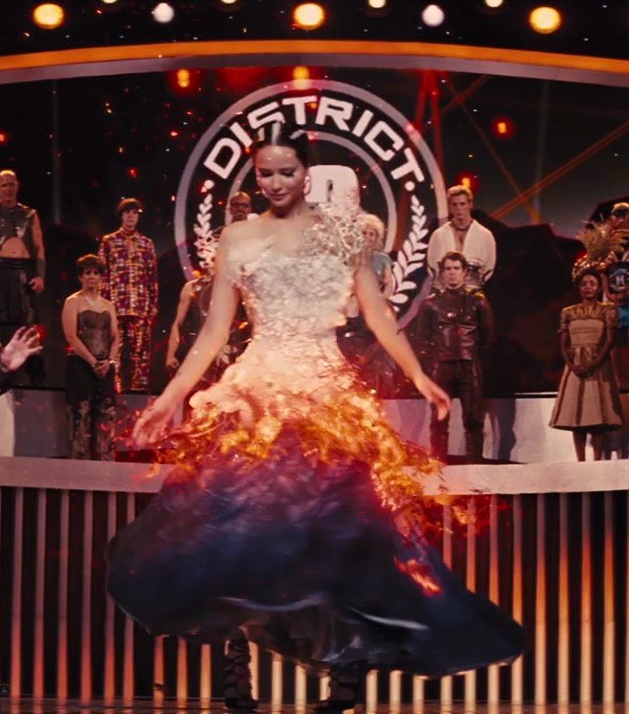lacysvamp's tweet photo. the hunger games girls never miss https://t.co/xEDkR7gvma