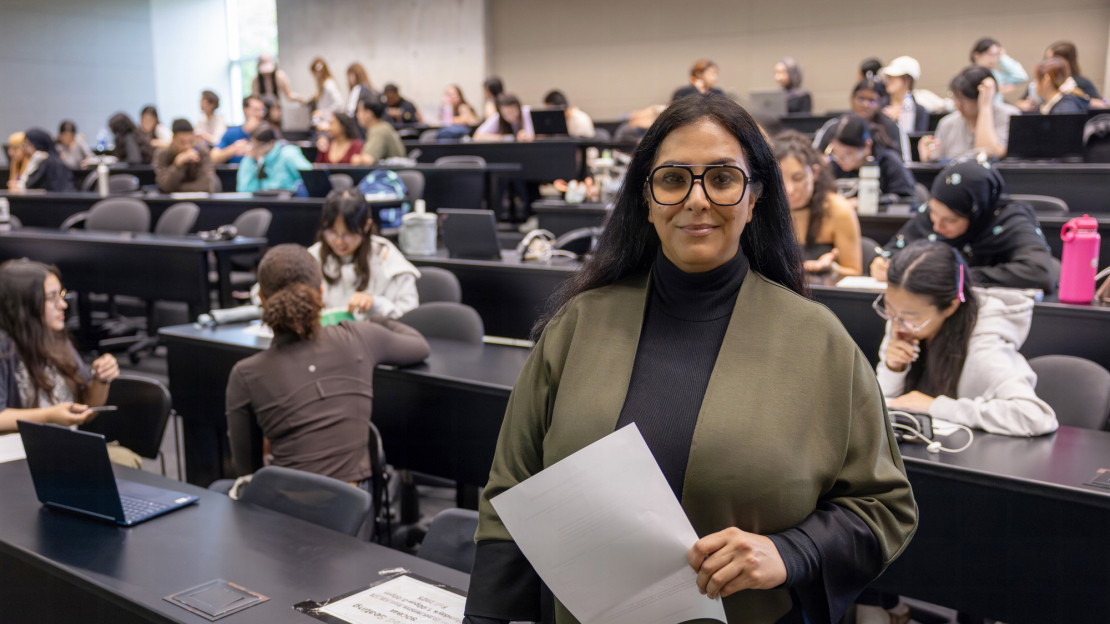 UTSC's tweet photo. AI can give you an answer. But can you tell if it’s a good one?

At #UTSC, Associate Professor Safieh Moghaddam is teaching students to question AI, evaluate its responses and strengthen their own judgment. 

Learn more: https://t.co/yls9J1I00Q
#UofT #AI https://t.co/LXE35z84Lz