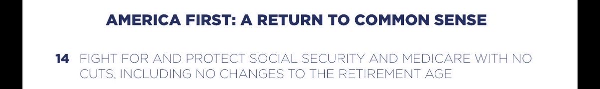 MattCLaBorde's tweet photo. @texaggie9325 @MattWalshBlog It’s literally on the Republican Party’s platform to “protect social security including no changes to the retirement age”. Millennials have been given a binary choice between a terrible Democratic Party and a bad Republican Party who both want to redistribute wealth. https://t.co/abT926EpI0