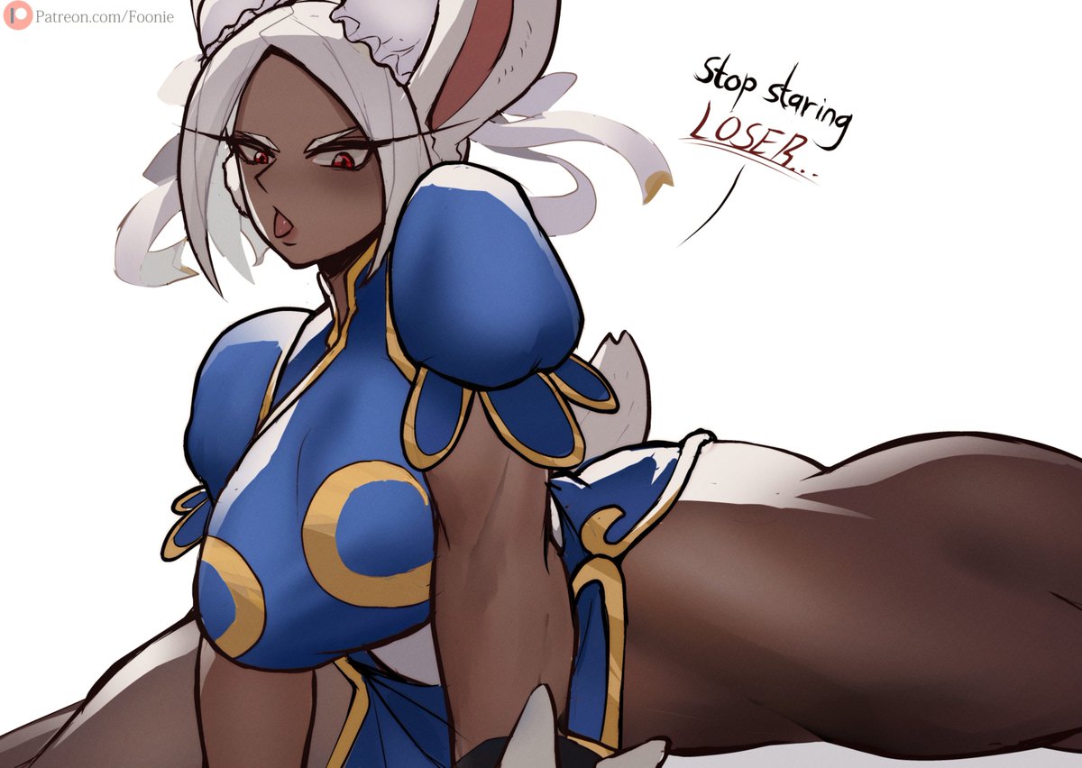 foonie_xd's tweet photo. Mirkotober Day 6 - Mirko x Chun-Li 💪🐇 https://t.co/pg3JkWjB1X