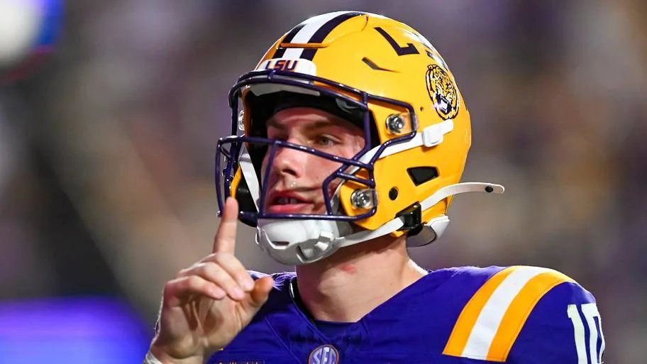 glenwest21's tweet photo. NEW: LSU QB Sam Leavitt was very open about what he's learned about his game the last two weeks.

"I’ve got to just play quarterback first and playmaker second, use my legs when it has to happen rather than forcing it."

"Let it rip."

Story: https://t.co/pJ6CgTTUam https://t.co/GPPZr1Cedh