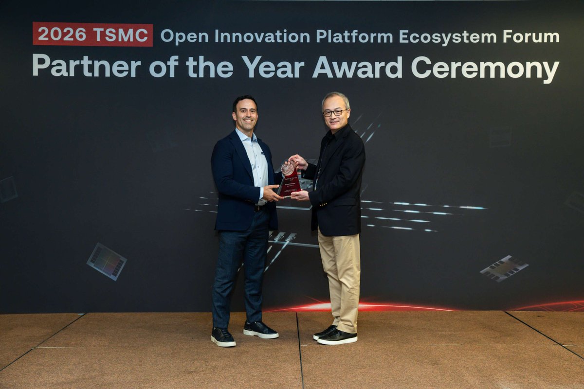 chipestimate's tweet photo. Silicon Creations Receives 10th Consecutive TSMC OIP Partner of the Year Award for Mixed Signal IP
Recognition reflects over 15 years of collaboration and production success supporting customers across advanced TSMC process technologies https://t.co/c0MNI54hRh https://t.co/lnoJY2GUFQ