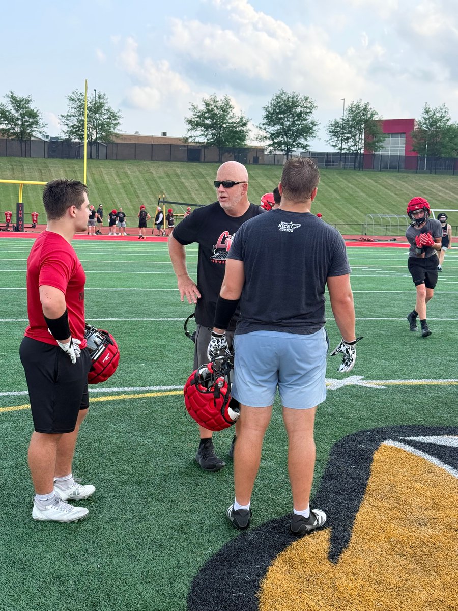 TheLMFootball's tweet photo. Happy National Coaches Day to the Linn-Mar Football coaching staff! Thank you for the time, energy and heart you pour into our players—on the field and beyond. We’re grateful for the example you set for our Lions. https://t.co/JX0dnjQCdo