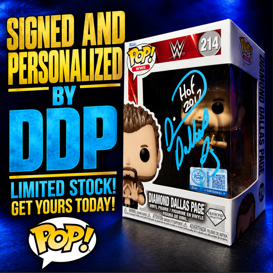 RealDDP's tweet photo. They're back AND available PERSONALIZED!! 💥💎

A lot of you missed your shot at a SIGNED DDP @OriginalFunko Pop the first time around, but we've got more and you can add a personalized inscription to yours!

Order on eBay from ddpofficial and give your collection a major upgrade!

@DDPYoga