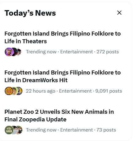 TheDailyDewgong's tweet photo. #ForgottenIsland fans & movie-goers, KEEP SHARING WORD OF MOUTH ON ALL SOCIAL MEDIA PLATFORMS. It's the #Trending news story for #TUESDAY #October 6. #AutumnWeek #Autumn #Fall #Entertainment #popcorn #art #animation #DreamWorks #AMC #Cinemark #RegalMovies KEEP UP THE RALLY PLS!! https://t.co/B2y1uCsFbj