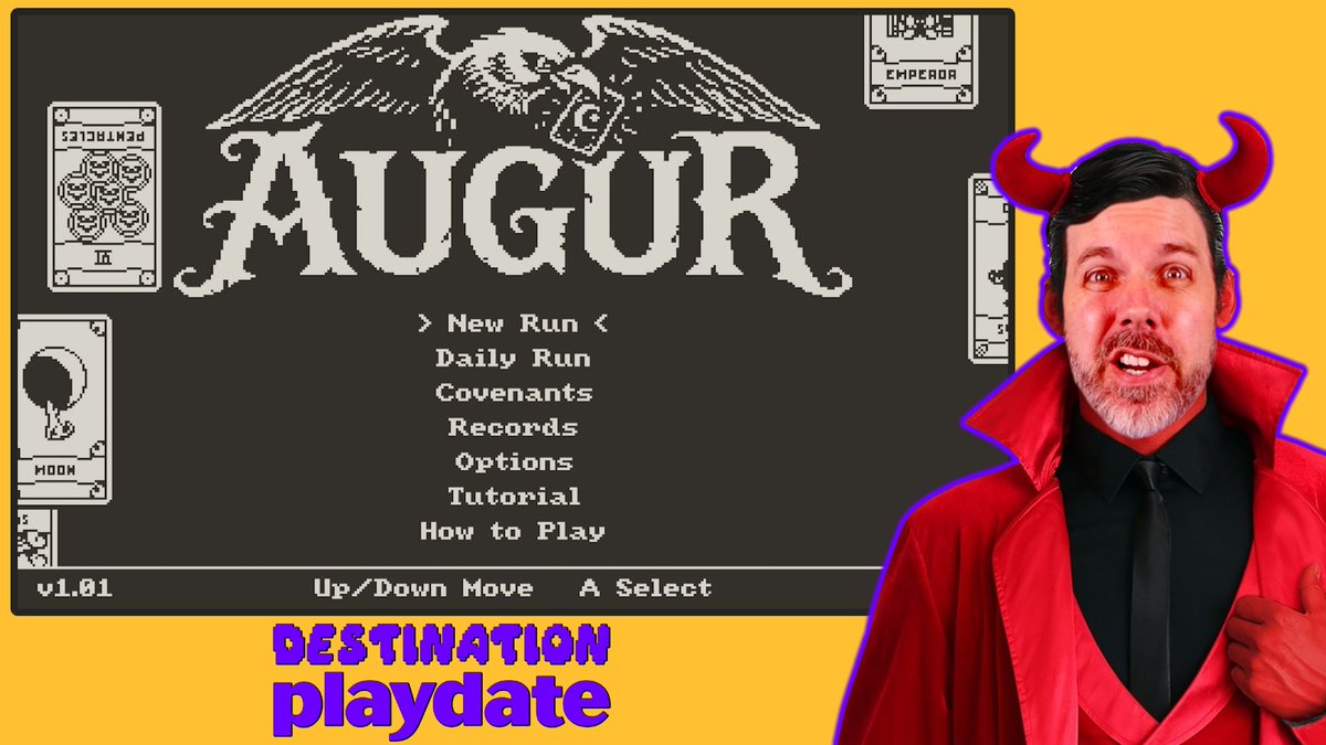 HelloPlaydate's tweet photo. 🟨🟨🟨
Augur - Playdate gameplay + impressions
🟨🟨🟨
https://t.co/tLK5e9WhI4

#playdate https://t.co/SzUxPX95Tz