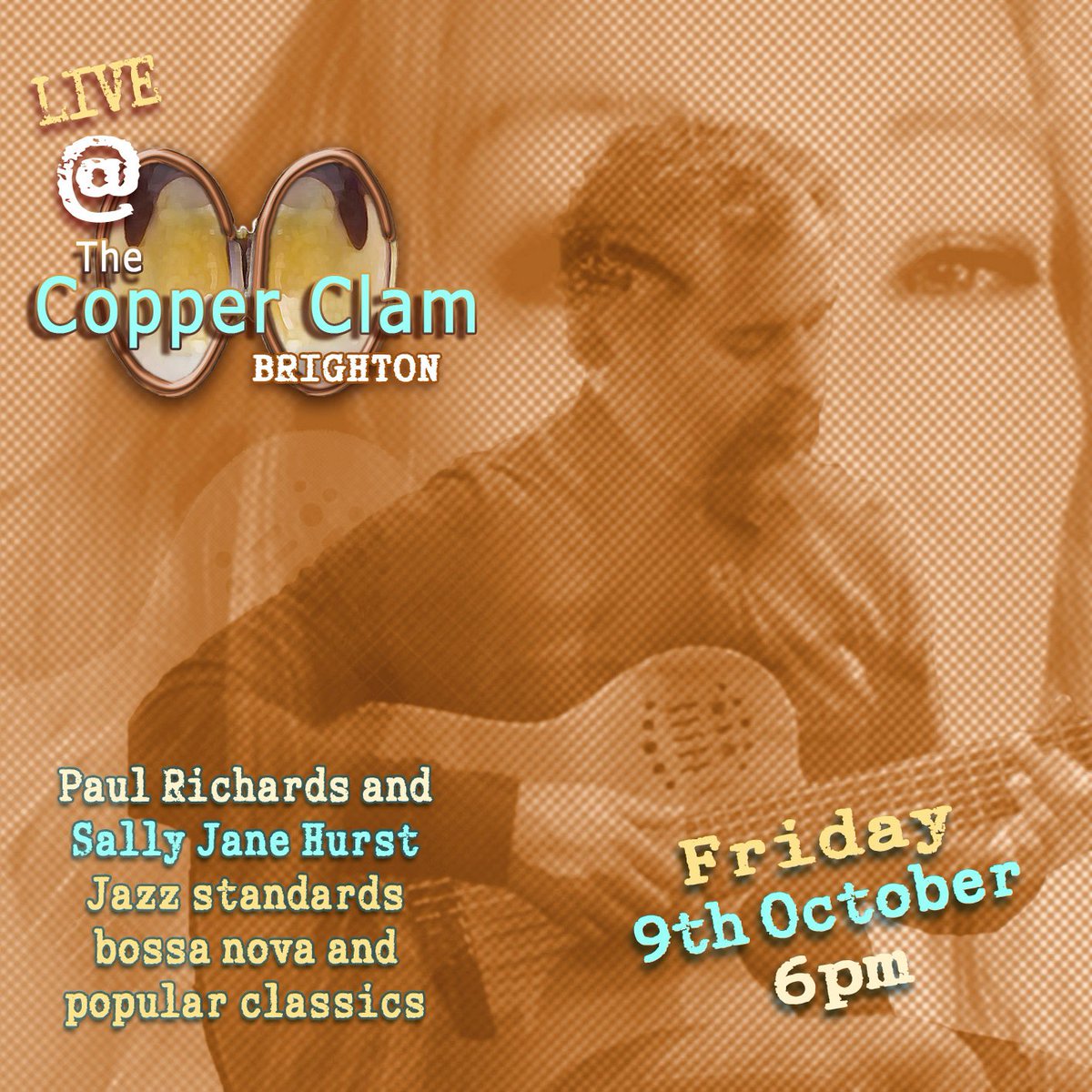 DigiDaughter's tweet photo. I'm singing at The Copper Clam on Friday 🦞🦐🦪🍤🥂 https://t.co/lmGVby93g6