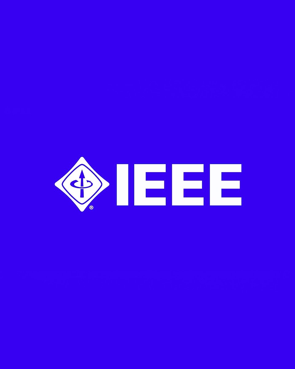 The IEEE logo featuring a white diamond emblem with a kite symbol next to the word 'IEEE' on a solid purple background.