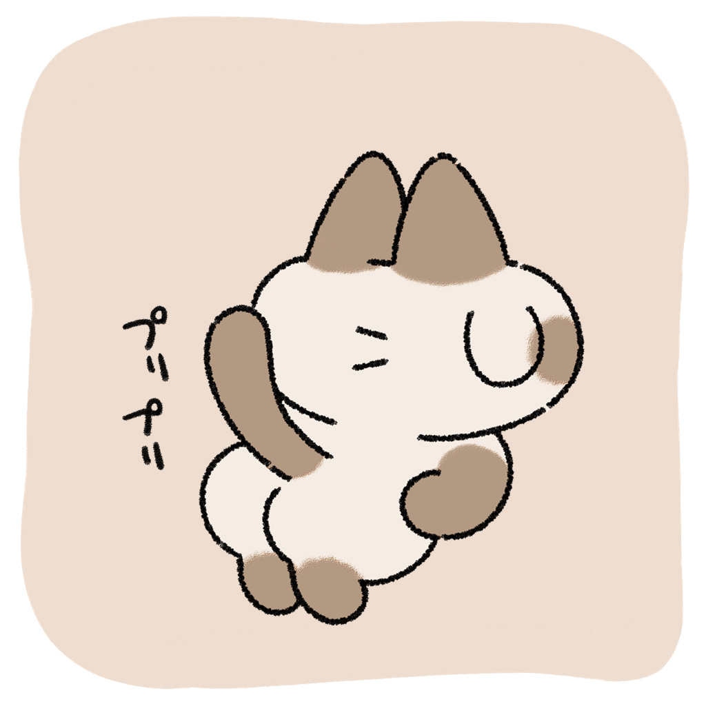 yamanobejin's tweet photo. 🍑 #シャム猫あずきさんは世界の中心 https://t.co/9XgeXQ2ULp