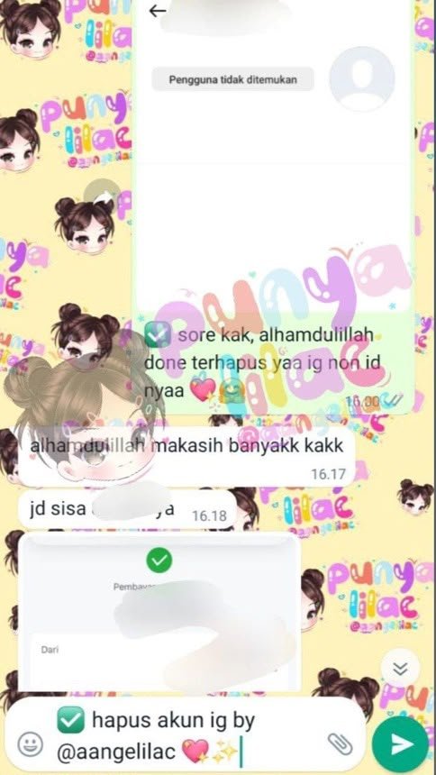 jyancf's tweet photo. ALL JASA

✅JASA HAPUS AKUN 
✅JASA PULIHKAN &amp; BALIKIN AKUN LUPA PASWORD/KE HACK
✅JASA LACAK LOKASI
✅JASA SADAP WA
✅RESET HP
✅JASA LACAK HP BY NO HP / IMEI
✅JASA HACK/PEMULIHAN AKUN
(EMAIL,IG,WA,TWITER/X,
FB,TIKTOK,LINE,TELEGRAM)

DISINI BISA MEMBANTU KELUHAN ANDA🫶😻 https://t.co/8qTPzwJKRU