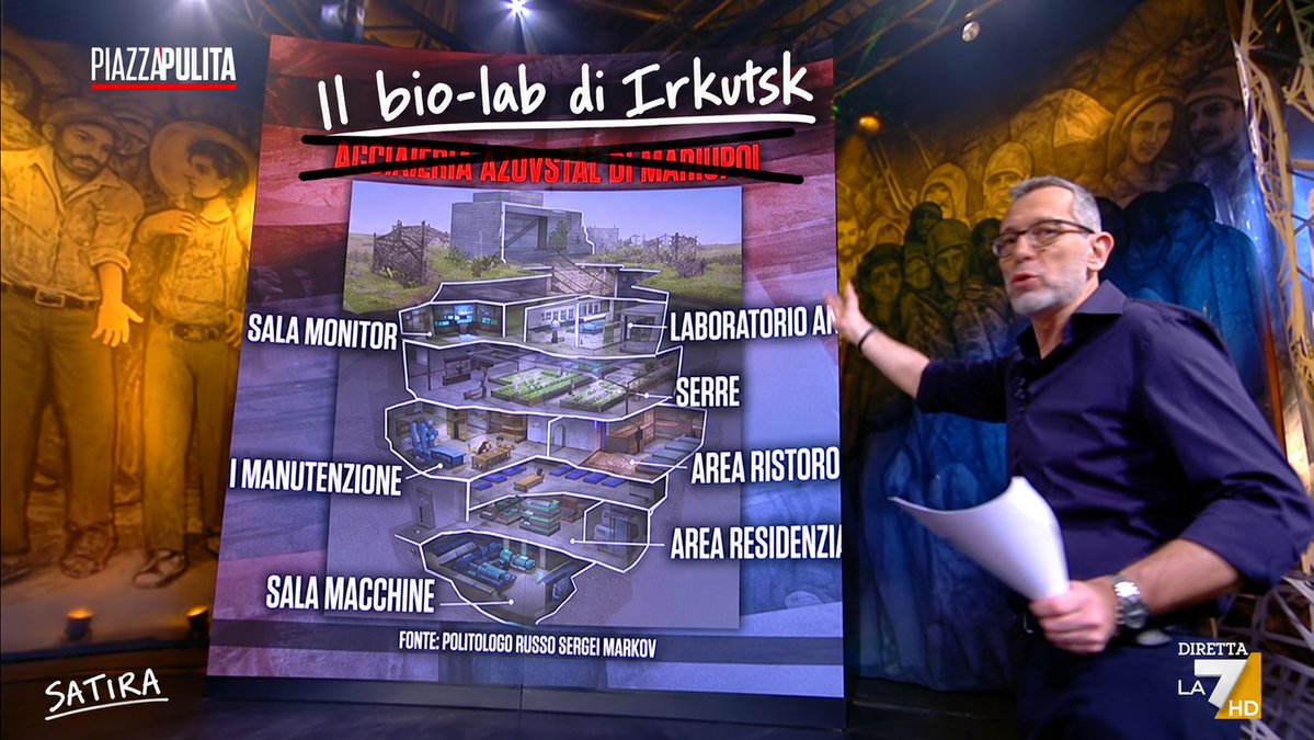 FrankCatania's tweet photo. «Nuova emergenza, vecchia grafica: basta cancellare “Azovstal” e scrivere “Irkutsk”. La paura è servita! 😉» https://t.co/Y3Zd7OlEPi