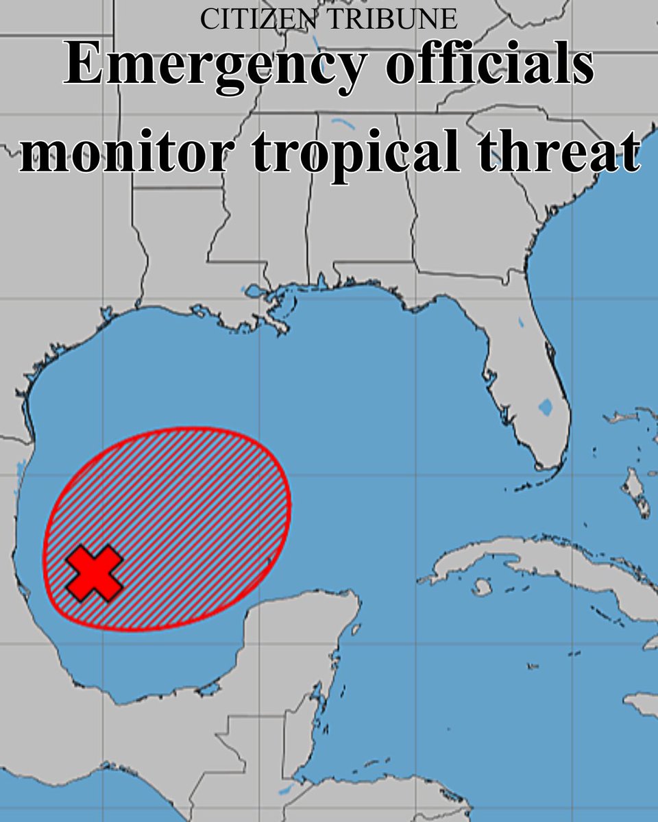 CitizenTribune's tweet photo. Emergency officials monitor tropical threat
By Drew C. Robinson Tribune Staff Writer
October 5, 2026

Find the full story on our website, the l!nk can be found in bio.

#NaturalDisaster #Prepared #Hurricane #Helene #Flooding #LocalNews https://t.co/UPhE7JoHcj