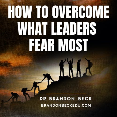 BrandonBeckEDU's tweet photo. 🔥 What do leaders fear most?

Failure? Conflict? Letting people down? Making the wrong decision? Losing trust? 

Leadership confidence doesn’t mean those fears disappear. It means we learn how to lead through them.

In the 10/1 edition of the Something For You Newsletter, we break down 7 things leaders fear most…and practical strategies to overcome them.

🔥 Inside This Issue…

🔥REFLECT:
7 Things Leaders Fear Most

🔥LEARN:
How to Overcome What Leaders Fear Most

🔥GROW:
Stay Connected to Those You Lead

SIGN UP at https://t.co/OMLJs7aLb5 to receive this newsletter on the first and 15th of every month. It is jampacked with helpful tips and resource resources to support you on your leadership journey. 

#Leadership #LeadershipCoach #IntoTheFire #leadershipnewsletter