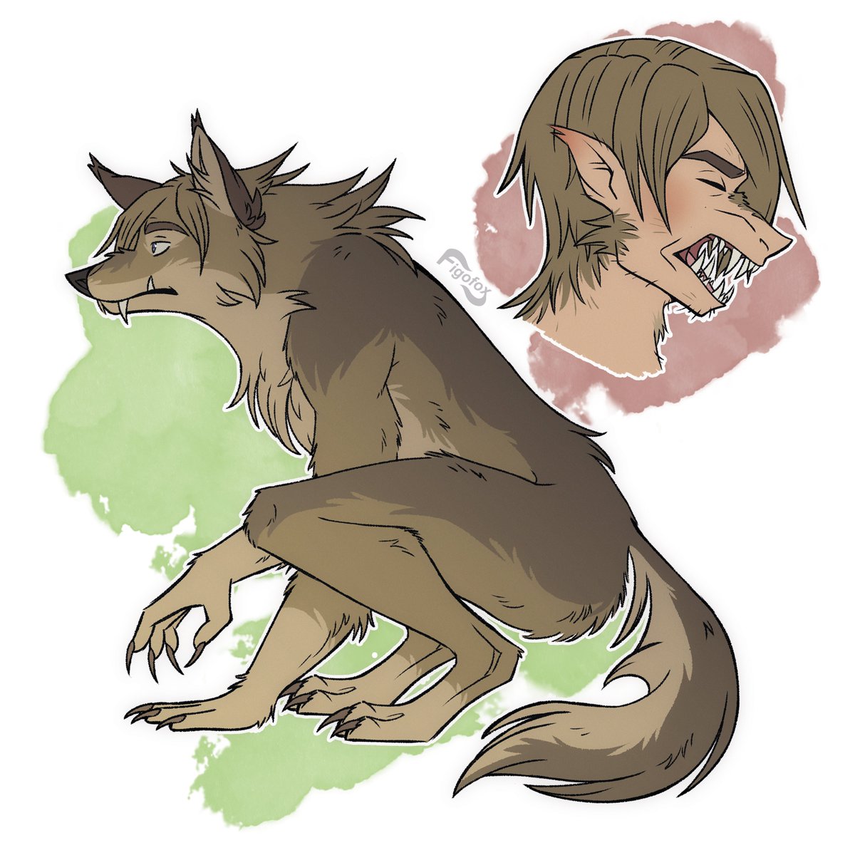 Figothefox's tweet photo. Some werewolf Leons for spooky month!🐺
Don't worry, he's a good boi😊

#REBHFun #ResidentEvil #ResidentEvilFanart #LeonKennedy #Werewolf https://t.co/FFDBAVz1gd