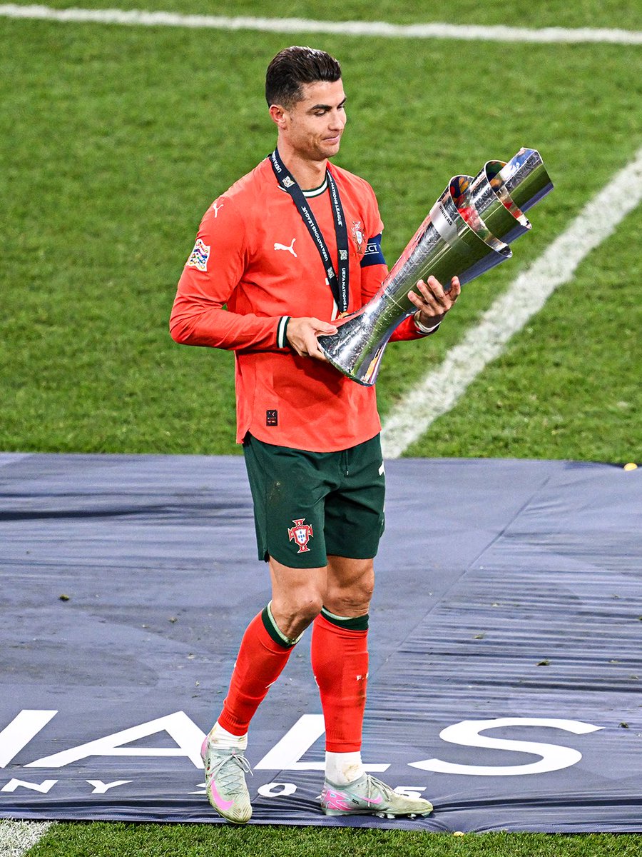 livescore's tweet photo. Cristiano Ronaldo has confirmed that he will 𝙉𝙊𝙏 retire from the Portugal national team 🤩🇵🇹

The legacy lives on 🐐 https://t.co/Smu3oIrTu9