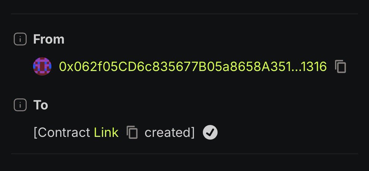 JJcycles's tweet photo. Just in:

$WALLET’s shared upstream funding address is leading towards Chainlink infrastructure implementation on Robinhood chain.

According to @Boost010 it has been looking at cross-chain asset data. 

Interesting. 

——————————————————

$WALLET’s reported funder F718 also funded C118→062f. That same 062f wallet deployed official LINK on Robinhood Chain. Check the deployer and created contract here:

https://t.co/CGDX2AABTv

While the creation of this Link contract was back in May, this branch also includes recent activity. 

As recent as today:

Same 062f wallet, Oct 6: scheduled CCIP pool ownership acceptance.
https://t.co/dd97ajizGZ