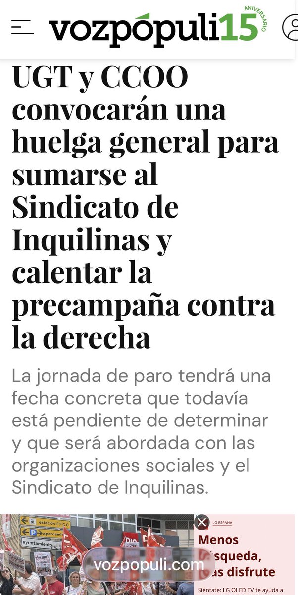 jaimedeolano's tweet photo. 2018
LUZ octubre: 65 €/MWh
VIVIENDA: 16º problema
UGT/CCOO: reciben 9M€
HUELGA contra PP (Gobierno)

2026
LUZ, media hoy: 218 €/MWh
VIVIENDA: 1º problema 
UGT/CCOO: reciben 106M€ pbs.
HUELGA contra PP (oposición)

👉UGT/CCOO no te representan, son parte de la banda de Sánchez https://t.co/Y1O3PMrWT8