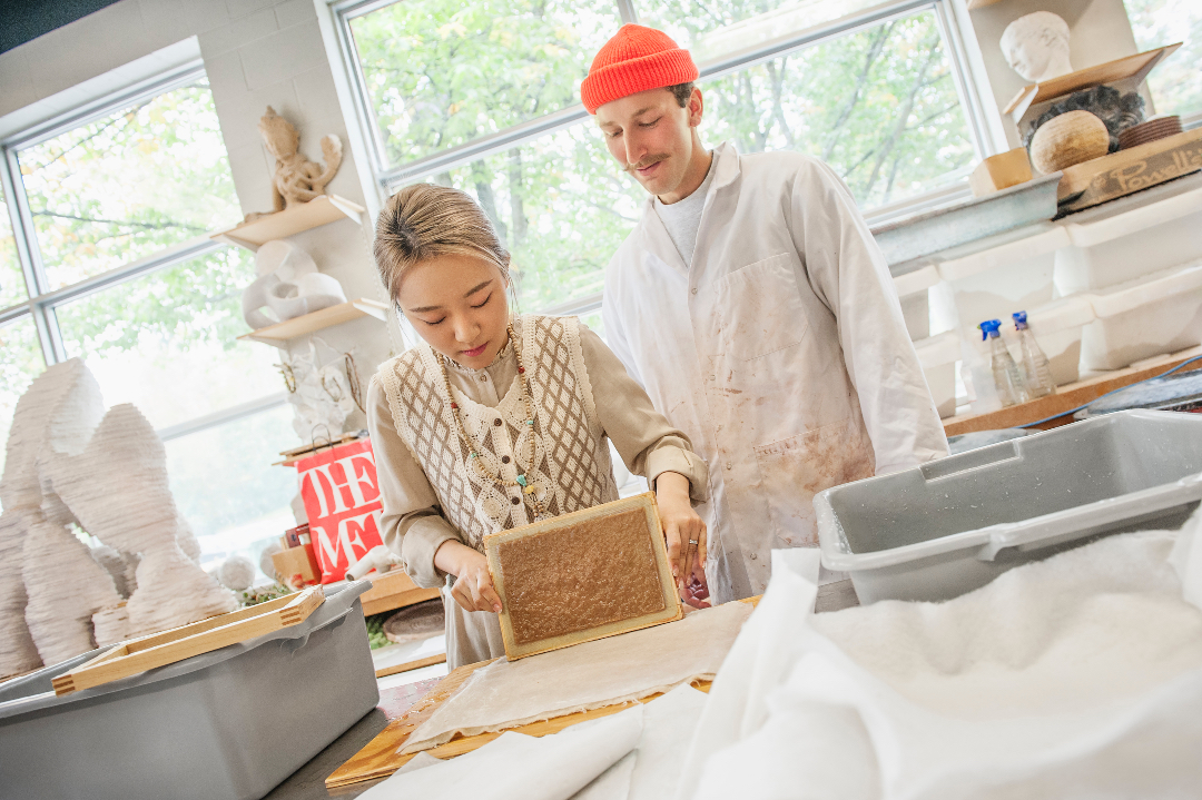 UBishops's tweet photo. From Bishop’s to Venice! We’re proud to see Alexa Kumiko Hatanaka, featured in a solo exhibition at the Foreman Art Gallery in 2025, now presenting work at the prestigious Venice Biennale as part of In Minor Keys. https://t.co/qtquBbxpCs https://t.co/4PSzA5mtqM