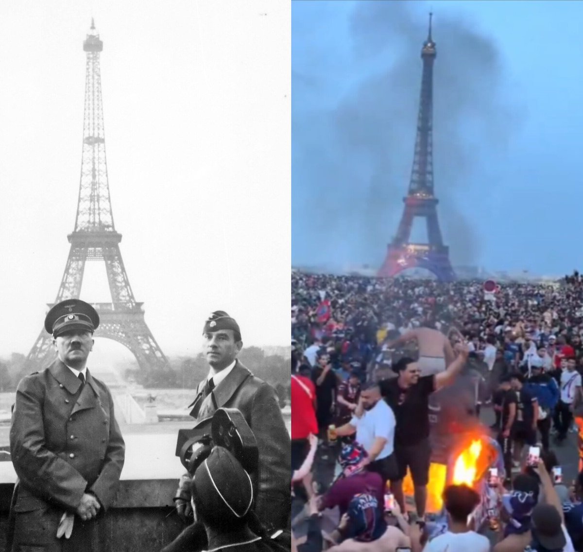 RadioGenoa's tweet photo. France 1940–2026. https://t.co/xGXR4Gblr8