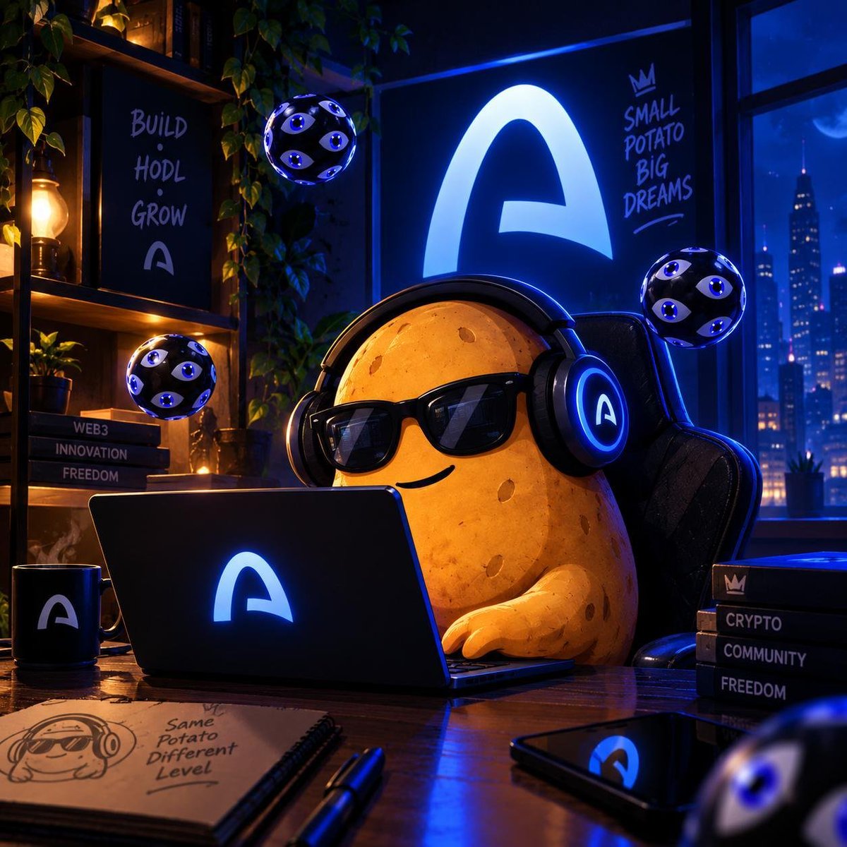 Potatonarc's tweet photo. @arc @PulsarMoneyApp Argus has only one Mascot $Potato 🥔
Ca : 0x333a07961b50924056B15477b409a9Ae774e1Ed7 https://t.co/MoHvtHlzEm