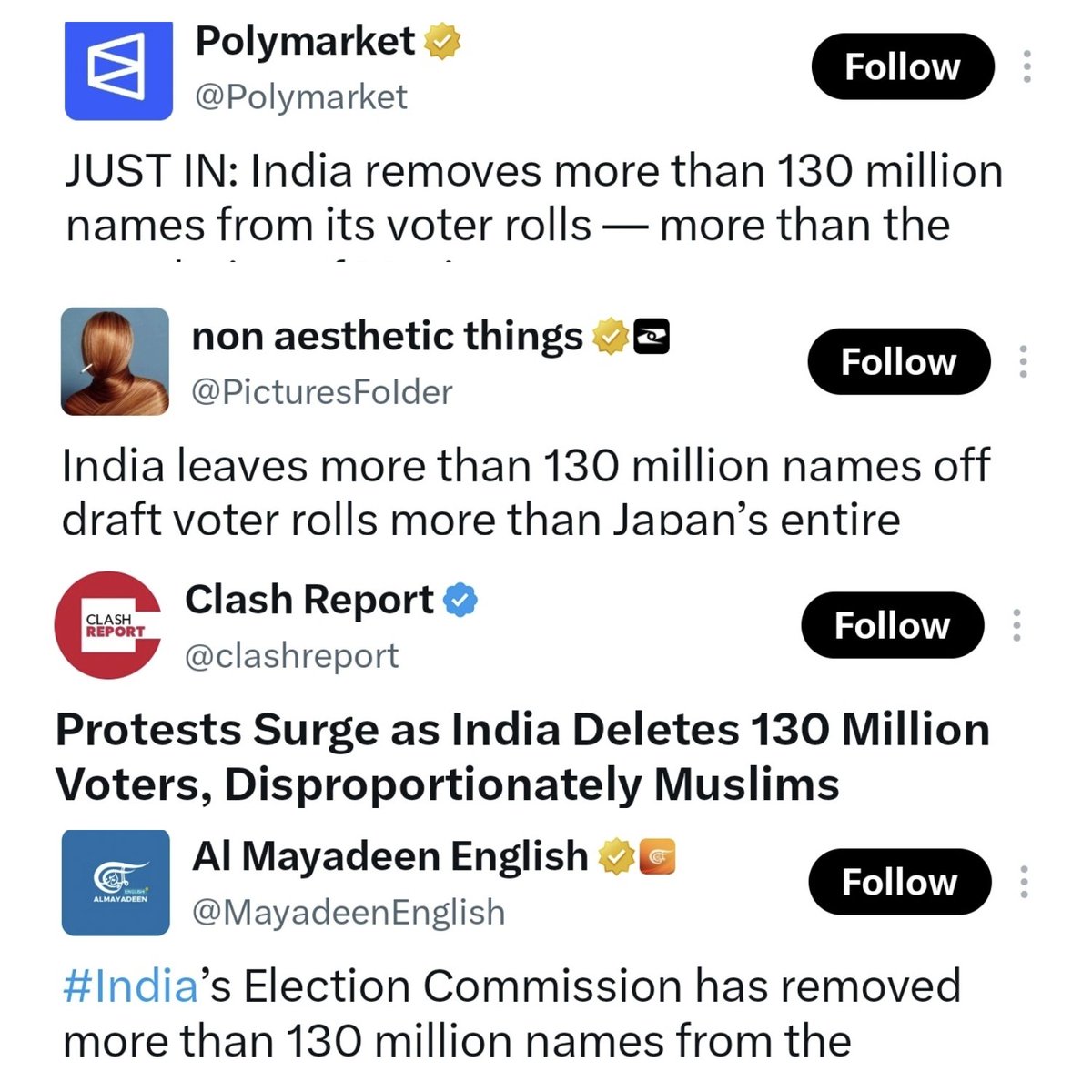 Starboy2079's tweet photo. Let me announce it officially 

India is under regime change operation 

A Bangladesh/Nepal type regime change will be attempted in India in next 3 months and the same western forces are behind it

Only people of India can stop it

Save India from going into hands of dogs https://t.co/kZOYLlrIOM