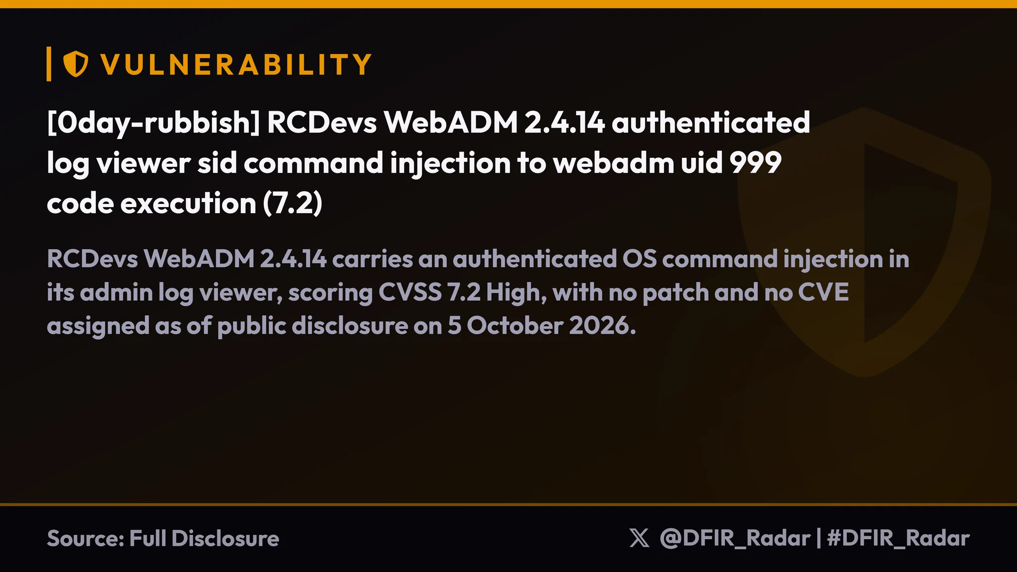 DFIR Radar on X: 
