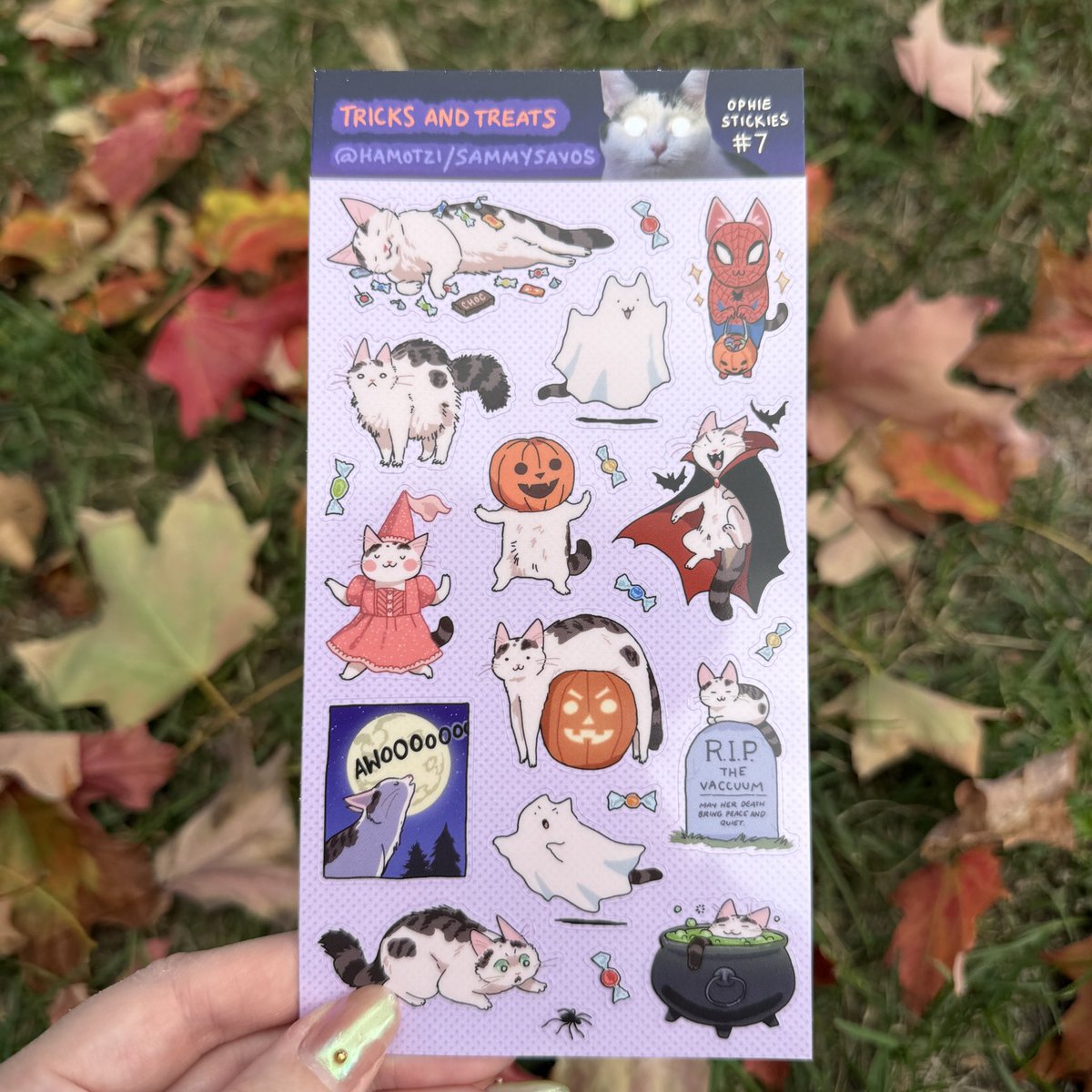 sammysavos's tweet photo. 🍂 fall stickers are here!! 🍂 i have 4 new sheets up in my etsy shop with the option to get all 4 in a fall bundle for a discount! i really love how these ones came out ✨ old designs are restocked as well, including the christmas and hanukkah stickers! https://t.co/DgQa1kLIs8