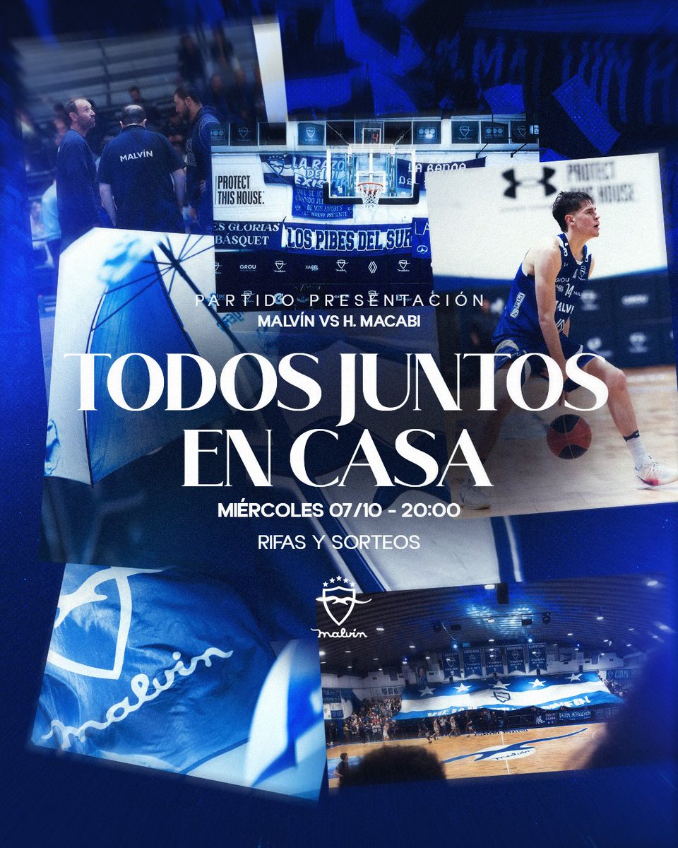ClubMalvin's tweet photo. 👀 ¿Mejor plan para el miércoles? 𝐈𝐦𝐩𝐨𝐬𝐢𝐛𝐥𝐞. 

👋🏻 Nos vemos en el 𝗖𝗮𝗻𝗶𝗹, Playeros

🎫 Entrada gratuita 

#SomosElBarrio🔵⚪️ https://t.co/UDXBLW9vFL