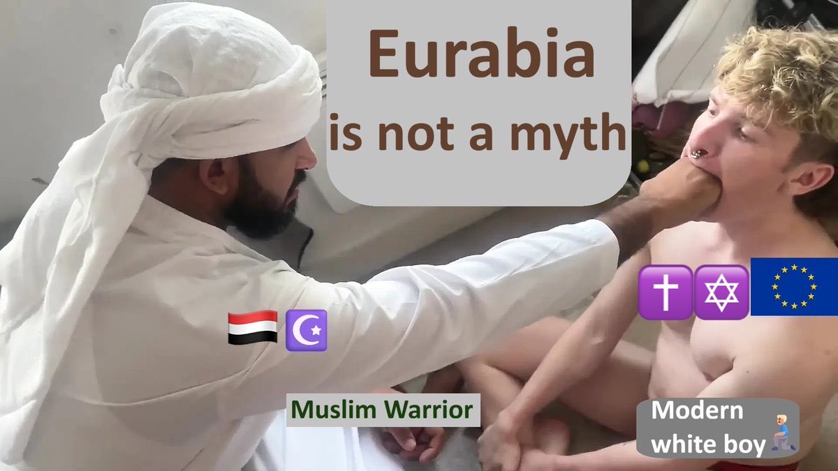 YemenMuzzMaster's tweet photo. MNWO is the future 🇾🇪☪️🇪🇺

#MNWO #MuslimsRule #MuslimMaster #MuslimAlpha #MuslimKing #Jizya #NSFW https://t.co/tAzUb4SBQT