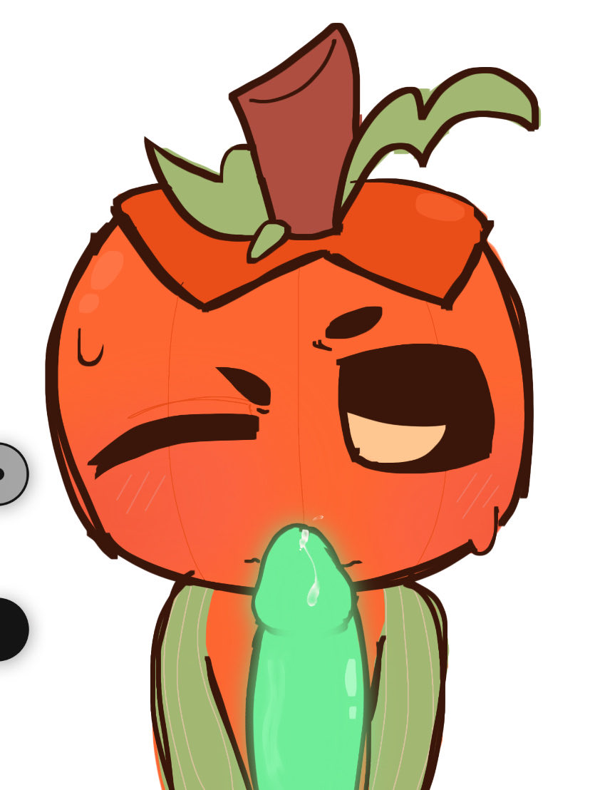 hallow4y's tweet photo. breaker room shenanigans 

hi cutie,, pumpkin. pumpkin pie??? whateber
#DEADTOONS 
#gourdy x #soulvester what shipname do yoi call them https://t.co/FURXhrKZYG