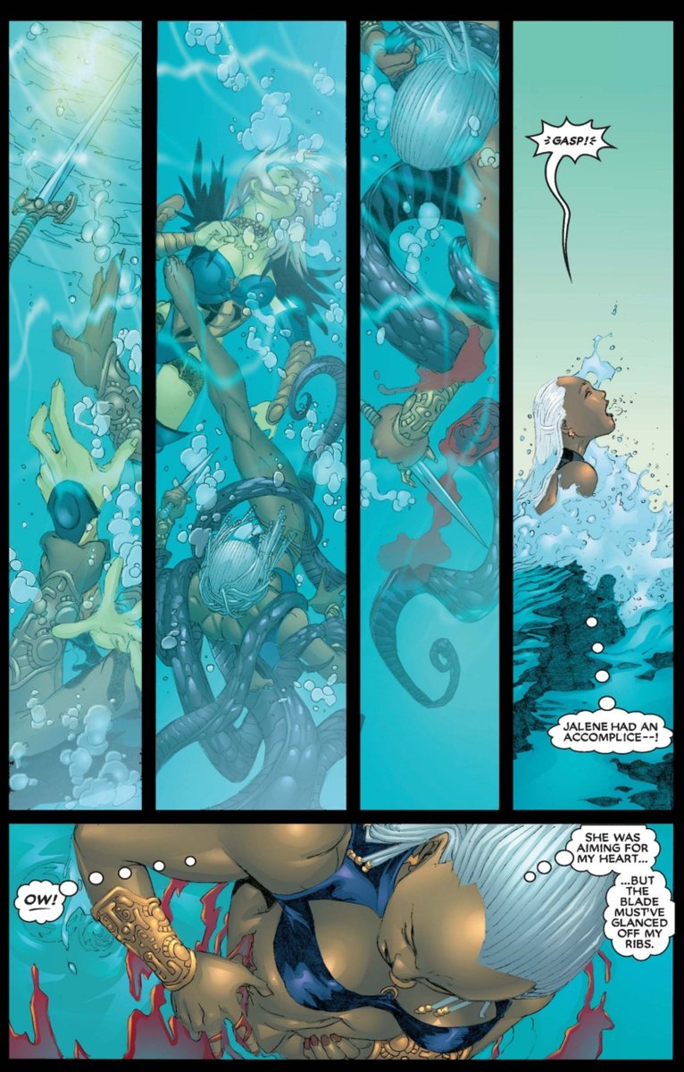 Nachet__'s tweet photo. I think Storm's hand to hand combat is extremely underrated https://t.co/7ZisBxNAzv