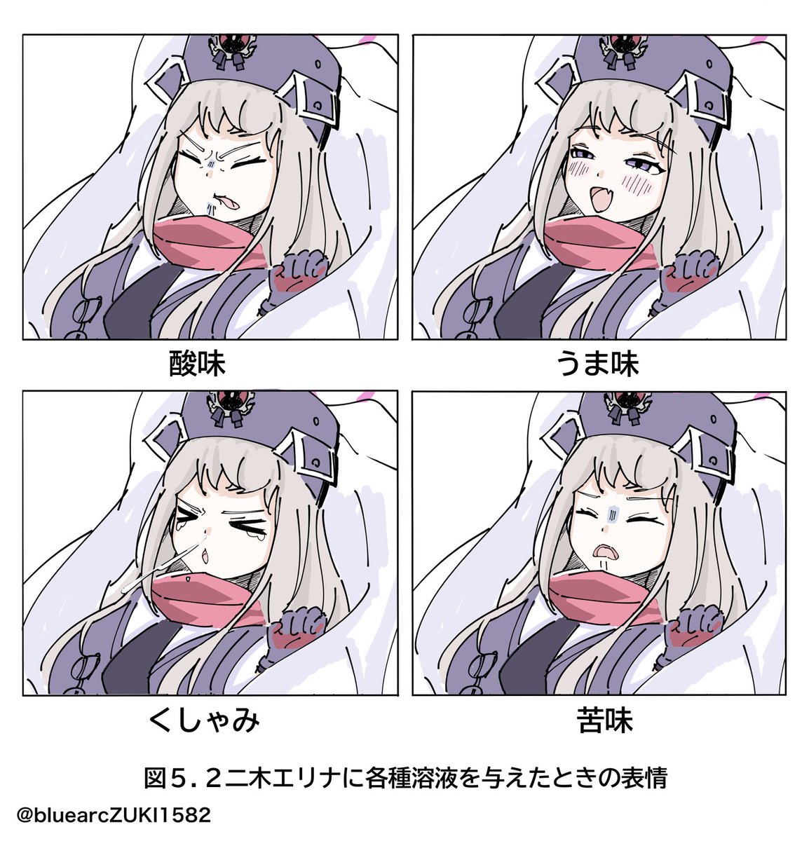 bluearcZUKI1582's tweet photo. 【味覚】
二木エリナの場合。
＃ブルアカ https://t.co/LvZvp7OW5a